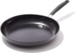 OXO Frying Pan, Non Stick Magneto Induction Pan - Induction & Oven Safe Cookware - 30 cm, Black - Image 2