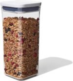 OXO Good Grips POP Container - Airtight Food Storage - Small Square Medium 1.7 Qt Ideal for granola, dried beans and snacks - Image 2