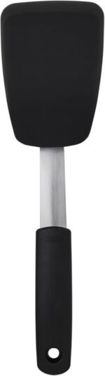 OXO Good Grips Small Silicone Flexible Turner Black - Image 2