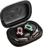 Open Ear Headphones, Bluetooth 5.4 Wireless Earbuds with Smart Digital Display, Powerful Sound,Clear Calls, IPX4 Waterproof, Ultra-Comfort, 30H Playtime for Running Workout Sports, Black - Image 2