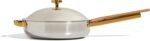 Our Place Titanium Always Pan Pro - 10.6” (2.8 Qt) No-Coating Nonstick Skillet | Tri-Ply Titanium & Stainless Steel | Safe for Oven, Induction & All Cooktops up to 750°F | Includes Spatula | Gold - Image 2