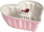 Paris Hilton Heart Shaped Fluted Cake Pan, Cast Aluminum with Clean Ceramic Nonstick Bakeware, Dishwasher Safe, Made without PFAS, PFOA, PFOS & PFTE, 9-Inch, Pink - Image 2
