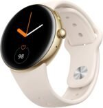 Parsonver AMOLED Smart Watch for Women Men, Always-On Display Fitness Tracker, Answer/Make Calls, 2 Quick-Release Bands, Heart Rate, Sleep Monitor, 120+ Sports Modes for Android iPhone, Champagne Gold - Image 2
