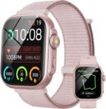 Parsonver GPS Smart Watch for Women Men, Built-in GPS & Bluetooth Calling, Waterproof HD Screen Fitness Tracker 100+ Sports Modes, Pedometer, Smartwatch for Android Phones/iPhone Compatible(Two Bands) - Image 2