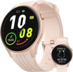 Parsonver Smart Watch, Built-in GPS, Bluetooth Calling, Fitness Watch for Women with 100+ Sport Modes, IP68 Waterproof, Heart Rate, Sleep Monitor, Pedometer, Smartwatch for Android & iPhone, Rose Gold - Image 2