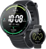 Parsonver Swimming Smart Watch, 5ATM Waterproof for Pool & Open Water, Built-in GPS & Compass, AMOLED Screen Fitness Tracker with 100+ Sports Modes, Heart Rate & Sleep Monitor, AI Swim Analysis, Black - Image 2
