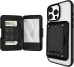 Pelican iPhone MagSafe Wallet with RFID Blocking - Military STD Snap-On Magnetic Phone Wallet for Cash and Phone Card Holder - Detachable Card Holder for iPhone Pro Max 17/16/15/14/13/12 - Black - Image 2