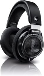 Philips Audio SHP9500 HiFi Precision Stereo Over-Ear Headphones (Black) - Image 2