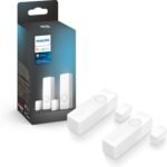 Philips Hue Secure Smart Contact Sensor, White - 2 Pack - Made for Indoor Doors and Windows - Requires Hue Bridge - Works with The Hue App - Image 2