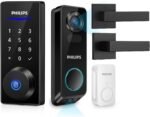 Philips WiFi Smart Lock with Handle Bundle with Security Video Doorbell Camera - Image 2