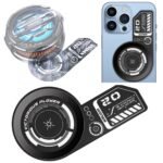 Phone Cooling Pad Heatsink Thermal Self-Adhesive Plate to Unleash Mobile Gaming and Live Stream Enhanced Heat Dissipation with Vapor Chamber Technology for Magnetic/Back Clip Phone Radiator - Image 2