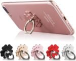 Phone Ring Stand Holder, 360 Degree Rotation Lovely Flower Phone Ring Holder Finger Grip Compatible with Various Mobile Phones,Tablet and Phone Cases (5 Packs) - Image 2