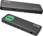 Plugable Thunderbolt 4 Dock with 100W Charging, Thunderbolt Certified, Laptop Docking Station Dual Monitor Single 8K or Dual 4K HDMI for Windows and Mac, 4X USB, Gigabit Ethernet (TBT4-UD5) - Image 2