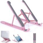Portable Laptop Stand, Adjustable Laptop Holder Riser Computer Stand for Desk Notebook Stand Mount - Image 2