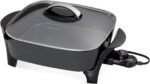 Presto 07117 12" Electric Skillet with glass cover - Image 2