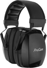 ProCase Noise Cancelling Ear Muffs SNR 33dB, Ear Hearing Protection Headphones for Adults, Sound Proof Ear Defenders for Work, Mowing, Shooters Shooting Gun Range, Construction -Black - Image 2