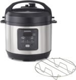 Proctor Silex Proctor-Silex Simplicity 4-in-1 Electric Pressure Cooker, 3 Quart Multi-Function With Slow Cook, Steam, Sauté, Rice, Stainless Steel (34503) - Image 2