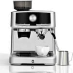 Professional Espresso Machine with Built-in Grinder, 20 Bar Pressure Stainless Steel Coffee Maker with Milk Frother, 1.5l Removable Water Tank for Latte & Cappuccino, Ideal for Home & Office Use - Image 2