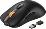 ProtoArc Bluetooth Wireless Mouse, USB C Mouse, EM15 Rechargeable Compact Portable Type C Wireless Mice for Laptop, Tablet, PC, Windows, Mac OS-Black - Image 2