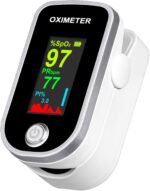 Pulse Oximeter Fingertip - Oxygen Meter Finger Pulse Oximeter - Blood Oxygen Saturation Monitor with Heart Rate and Fast Spo2 Reading, Pulse Ox with TFT Screen, Lanyard (Not include Batteries) - Image 2