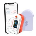 Pulse Oximeter by SonoHealth - Fingertip Blood Oxygen Saturation Monitor, Data Recording, Bluetooth-Enabled - Lifetime Mobile App Access (Pulse Oxi V 1.0) - Image 2