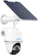 REOLINK Security Cameras Wireless Outdoor, Pan Tilt Solar Powered, 5MP 2K+ Color Night Vision, 2.4/5GHz WiFi, Smart Cameras for Home Security, Works with Home Hub, Argus PT + Solar Panel - Image 2