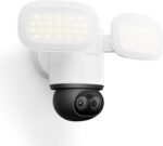 REOLINK TrackFlex Floodlight WiFi, 4K Dual-Lens Floodlight Camera, 360° PTZ 6X Hybrid Zoom, 3000 Lumens, Dual-Band Wi-Fi 6, Auto-Tracking, Local AI Video Search, 24/7 Recording, 100~240V AC Hardwired - Image 2
