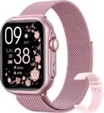 RUXINGX Smart Watch for Women Men Fitness: Sleep Tracking, Bluetooth Calls, 120+ Sports Modes, IP68, 2 Bands 30-Day Battery Life - Image 2