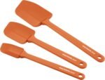 Rachael Ray 3-Piece Spatula Utensil Set, Orange - Image 2