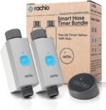 Rachio Smart Hose Timer (2 Valves + 1 WiFi Hub) – App-Controlled Outdoor Faucet Timer, Quick Install & Scheduling, Expandable System - Image 2