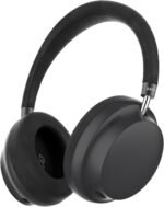 Raycon Essential Bluetooth Headphones - Over The Ear, Active Noise Cancelling Wireless Headphones + Awareness Mode, Bluetooth Headset with Mic, 50 Hours of Battery Life (Black) - Image 2