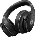 Raycon The Everyday Wireless Bluetooth Over Ear Headphones, with Active Noise Cancelling, Awareness Mode and Built in Microphone, IPX 4 Water Resistance, 40 Hours of Battery Life (Black) - Image 2