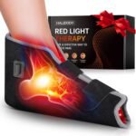 Red Light Therapy for Feet & Ankle, Infrared Light Therapy Foot Wrap with Timer, Comfortable Wearable Red Light Therapy Shoe for Feet Ankle Heel, Up to Foot Size 12. - Image 2