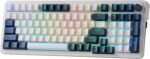 Redragon K686 PRO 98 Keys Wireless Gasket RGB Gaming Keyboard, 3-Mode Win/Mac Mechanical Keyboard w/5-Layer Noise Dampening, Dedicated Knob Control & Hot-Swap in Linear Red Switch, Blue Himmel Color - Image 2