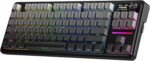 Redragon K743 PRO GB 80% Gasket RGB Gaming Keyboard w/Hype 1.14’’ TFT Screen & Knob, 84 Keys Mechanical Keyboard, 5-Layer Noise Dampening, Hot-Swap South-Facing RGB Socket, Gradient PBT Keycaps - Image 2