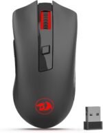 Redragon M652 Optical 2.4G Wireless Mouse with USB Receiver, Portable Gaming & Office Mice, 5 Adjustable DPI Levels, 6 Buttons for Desktop, MacBook, Notebook, PC, Laptop, Computer - Image 2