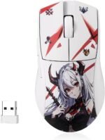 Redragon M916AK PRO 3-Mode Anime Gaming Mouse, 42G Ultra-Light 26K DPI Gaming Mouse w/Ergonomic Natural Grip Build, Full Programmable Buttons, Software Supports DIY Keybinds & DPI - Image 2