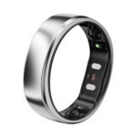 RingConn Gen 2 Air, Ultra-Thin AI Smart Ring, 10-Day Battery Life, Fitness/Sleep/Stress/HR Tracker for Women&Men, No App Fee for Standard Features, iOS & Android Compatible (Size 8, Galaxy Sliver) - Image 2