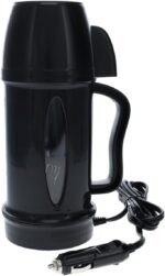 RoadPro 12V 20-Ounce Hot Pot II RP5021 - Electric Coffee Mug Travel Kettle Hot Tea Maker Portable Water Boiler DC 12 Volt Electric Kettle - Black - Image 2
