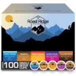 Roast Ridge Single Serve Coffee Pods for Keurig K-Cup Brewers, Variety Pack, 100 Count (20 each: Salted Caramel, Southern Pecan, Chocolate Mocha, Hazelnut, French Vanilla) - Image 2