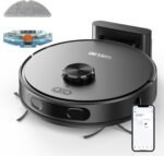 Robot Vacuum and Mop Combo, Robotic Vacuums Cleaner with LiDAR Navigation, Smart Mapping, Strong Suction, with WiFi/App/Alexa/Voice Control, Obstacle Avoidance, for Home, Wood/Hard Floors, Pet Hair - Image 2