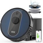 Robot Vacuum and Mop Self Emptying, 5000Pa Suction, LiDAR Navigation, Smart Obstacle Avoidance, Home Mapping, No-Go Zone, 60-Day Hands-Free Cleaning, Idear for Homes with Pets, Carpet & Hard Floors - Image 2