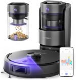 Robot Vacuum and Mop, Upgraded Bagless Robot Vacuum Cleaner with Self-Emptying, 6000Pa Robotic Vacuum with LiDAR Navigation, Smart Mapping, Schedule, App/Alexa Control for Carpet/Pet Hair, Q20 Ultra - Image 2
