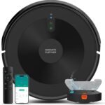 Robot Vacuum and Mop:4000Pa 3-in-1 Robotic Vacuum Cleaner with Intelligent Navigation, Alexa & APP Control, Schedule Cleaning, Slim and Quiet, Robotic Vacuum Perfect for Pet Hair, Hard Floor, Carpet - Image 2