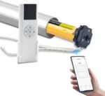 Rollerhouse AM25MEL Smart WiFi Blinds Motor for 1.5''/38mm Tubes - Tuya App Control, Alexa/Google Home, No Hub Needed - Works with Zebra/Roman/Roller Shades - 110-240V AC Plug-in, Ultra Quiet (30dB) - Image 2