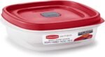 Rubbermaid 2030328 Easy Find Vented Lid Food Storage Container, 3-Cup (4) - Image 2