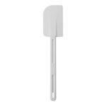 Rubbermaid Commercial Products Scraper Spatula/Food Scraper, 13.5-Inch, Dishwasher Safe, White, Heavy Duty Rubber Silicone Spatula for Resturant/Home Cooking/Baking - Image 2