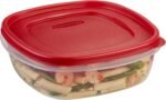 Rubbermaid Easy Find Lids Food Storage Container, 9 Cup, Racer Red - Image 2