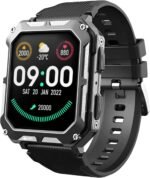 Rugged Smart Watch for Men, Original Smartwatch, Waterproof Digital Watch for The Toughest Jobs, with Fitness Trackers, Heart Rate Monitor, IP68, Pedometer, Workout Modes and More - Image 2