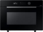 SAMSUNG 1.2 cu. ft. Countertop Convection Microwave with Air Fry, Black Glass, MC12DB8700CKAA - Image 2